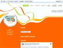 Tablet Screenshot of climateco.fr